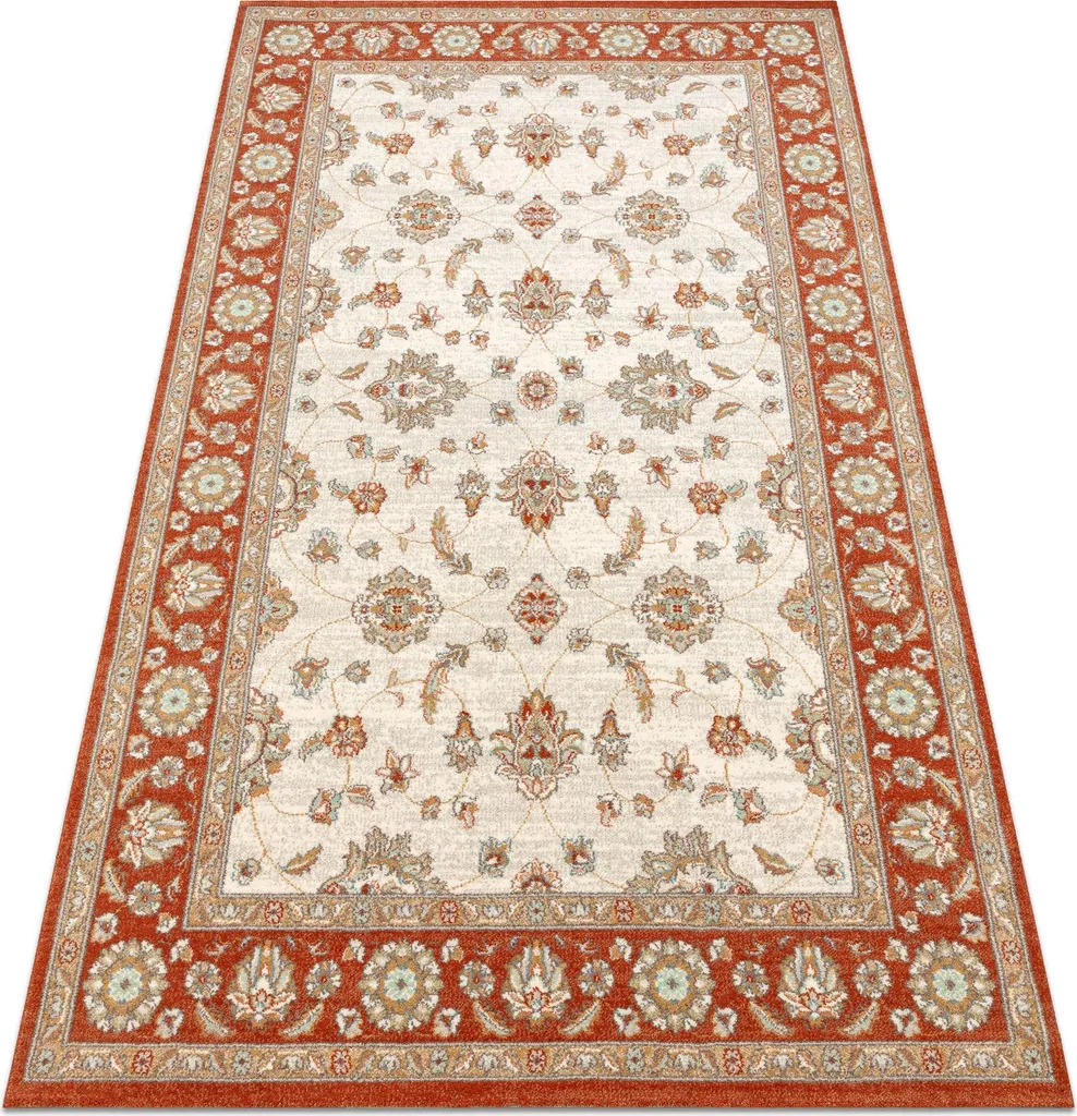 Tapis de chambre en laine SOHO beige 67x130 cm pour un confort absolu