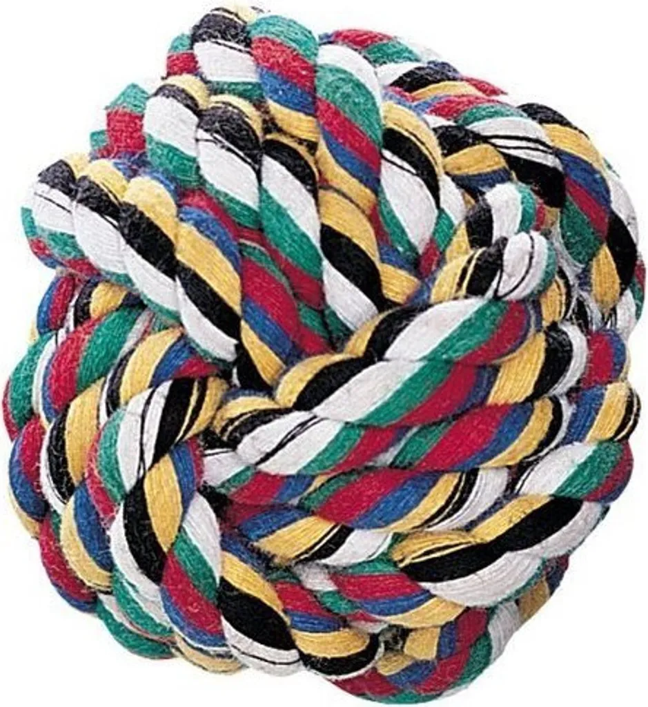 Nobby Rope Toy Palla Ø 5cm: Gioco in Corda per Cani Piccoli e Cuccioli
