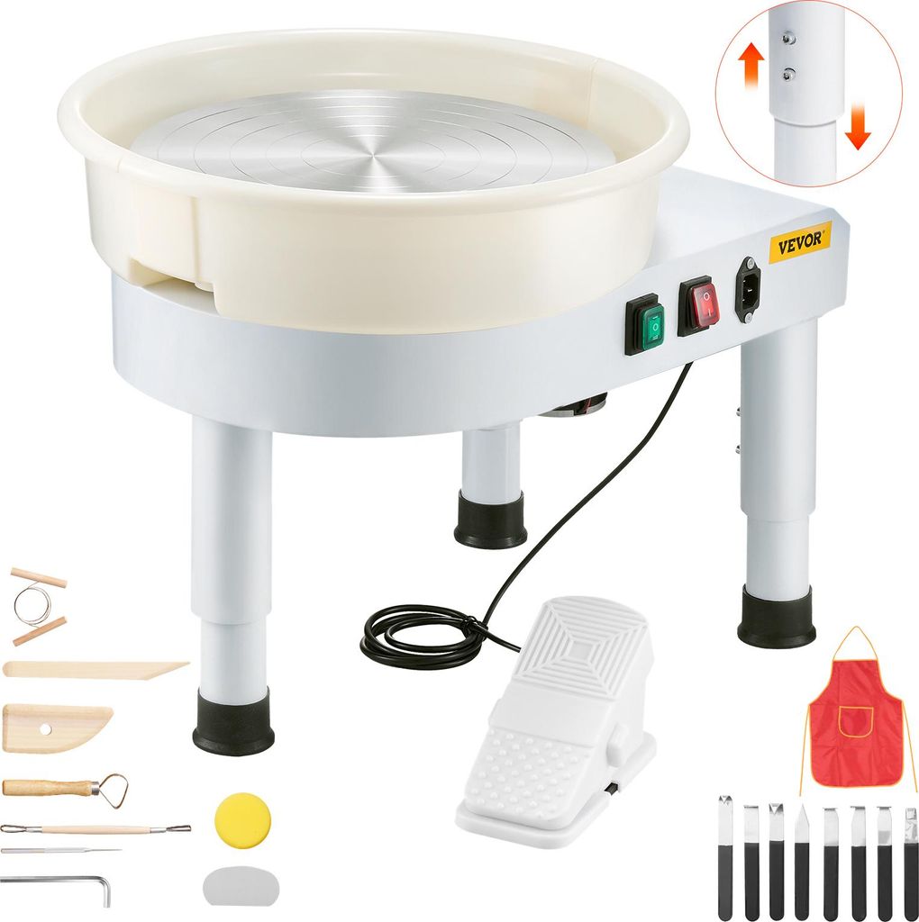 VEVOR Töpferscheibe Keramik-Radformmaschine 450 W (35 cm) Produktbild 