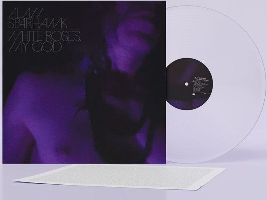 Alan Sparhawk: White Roses, My God (Limited Edition) (Crystal Clear Vinyl) - 375 Media - (LP / W)