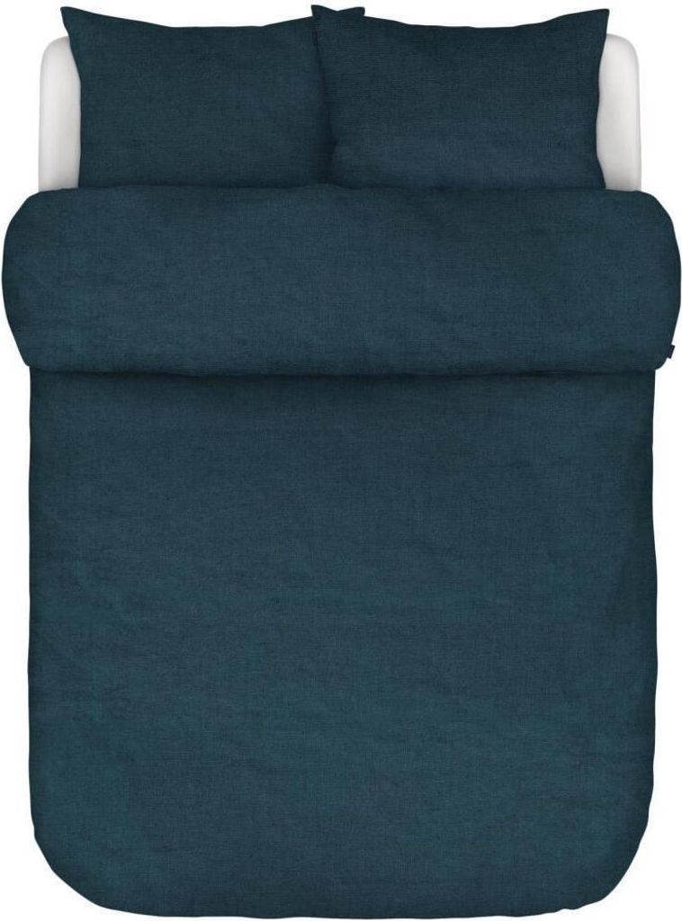 Marc O' Polo Leinen-Kissenbezug einzeln Valka Farbe Indigo blue Größe 40x40