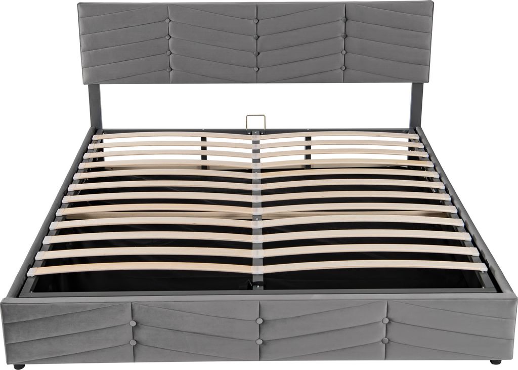 okwish Letto imbottito 180 x 200 cm, letto matrimoniale, Immagine del prodotto 