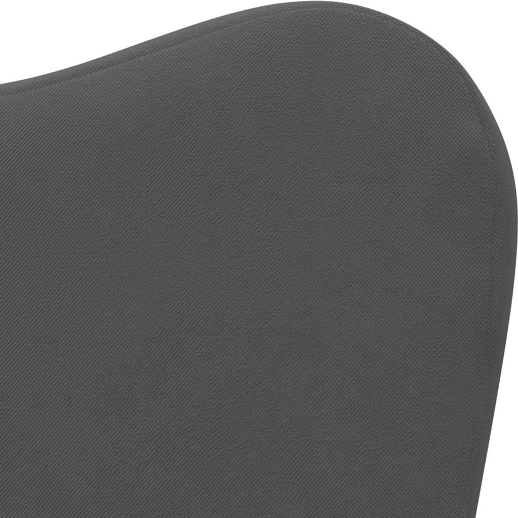 vidaXL Schlafsofa für Kinder Anthrazit Weich Plüsch Produktbild 4