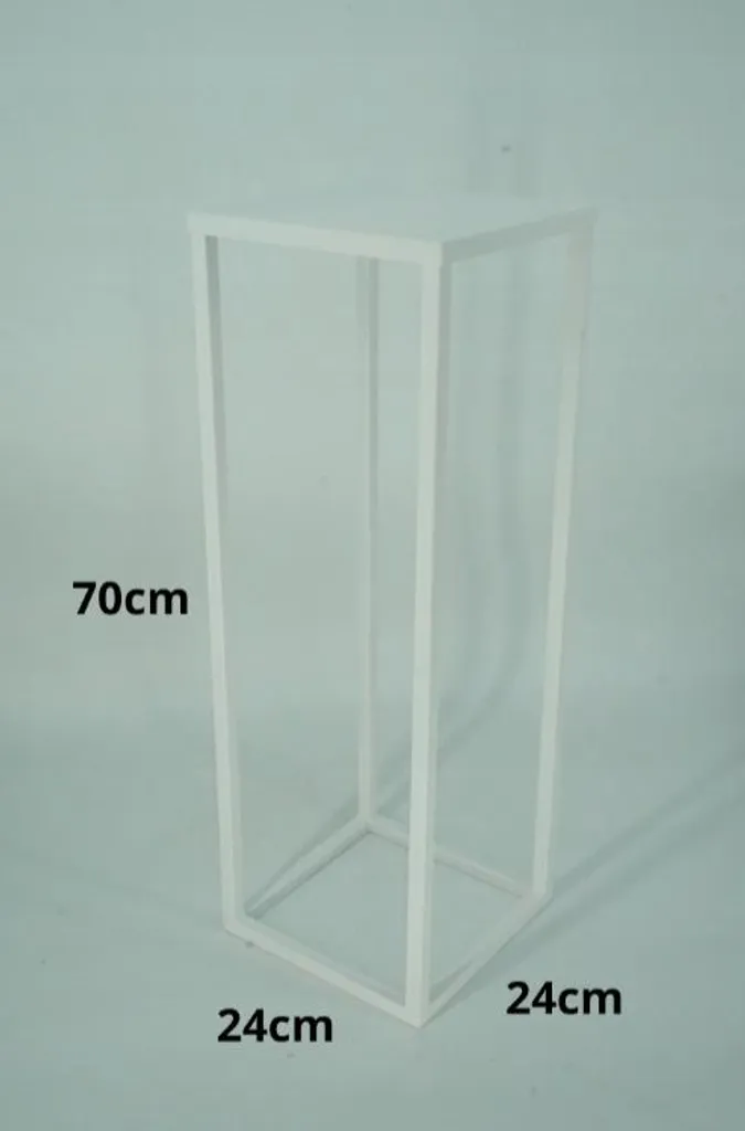 Optimisez votre espace avec ce porte-fleurs blanc stable et esthétique - 2