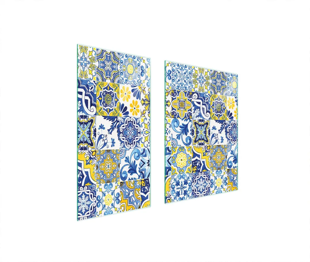 Copripiano Cottura Vetro Mosaico 75x52 | Tagliere Design Ceramica
