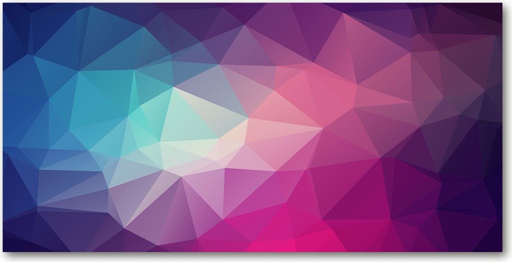 Tulup Leinwandbild - 120x60 cm - Wandkunst - Drucke auf Leinwand - Leinwanddruck - Kunst: modern & klassisch - Mehrfarbig - Abstrakt