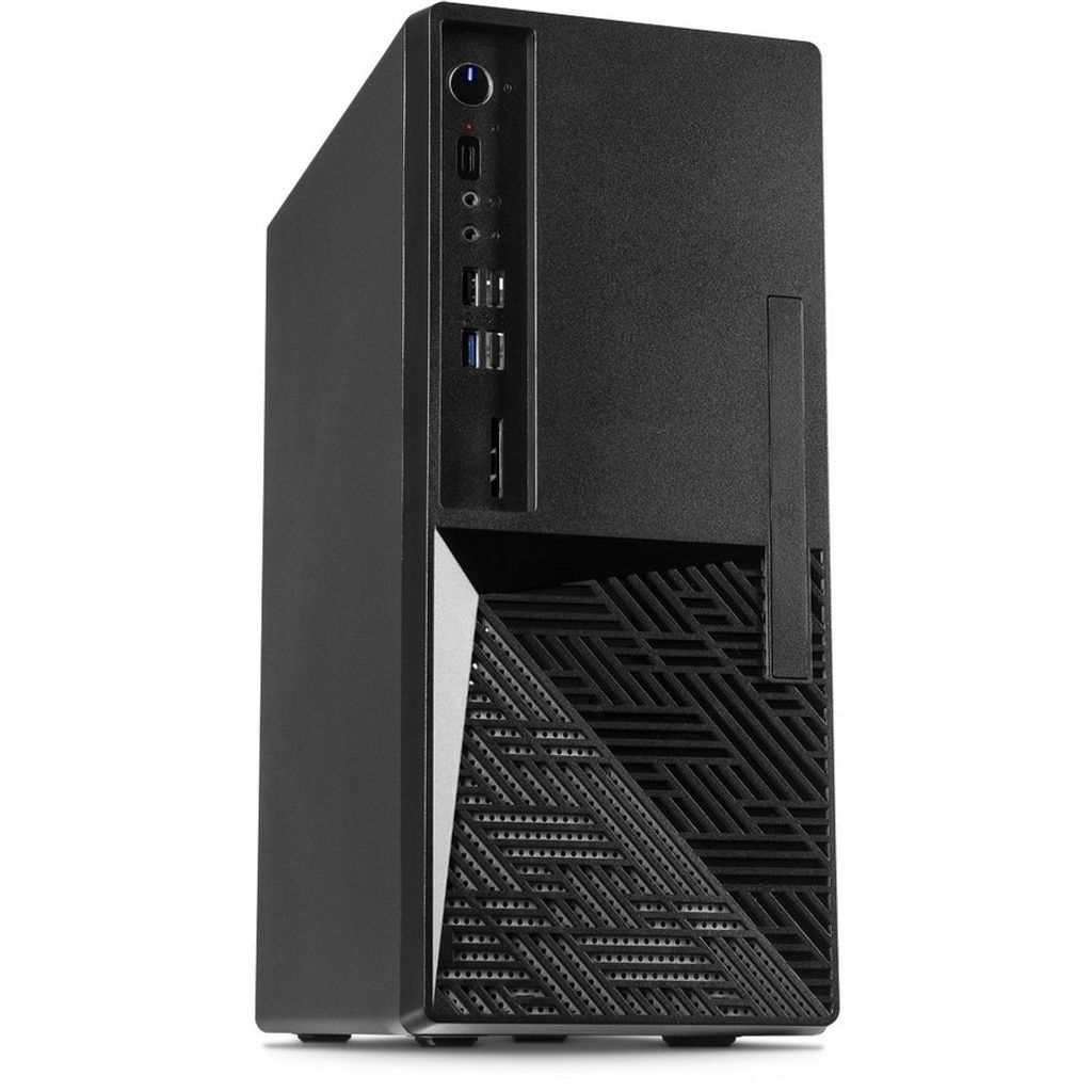 Inter-Tech S-703, Desktop, PC, Schwarz, micro ATX, Produktbild 