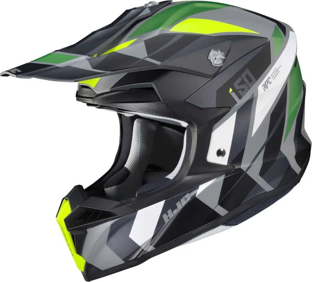 Casque Motocross HJC i50 Vanish Idéal pour Compétition et Loisir