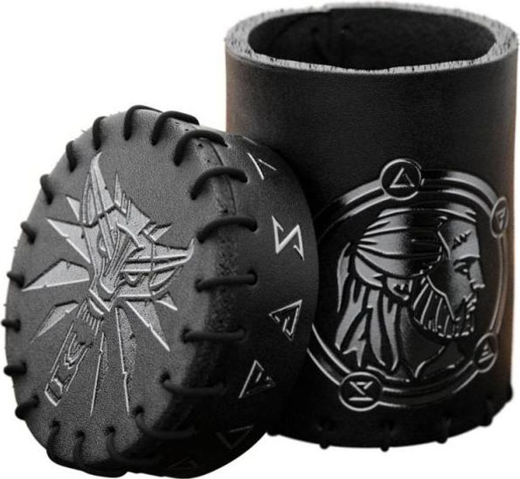 Würfelbecher The Witcher – Geralt (aus Leder)