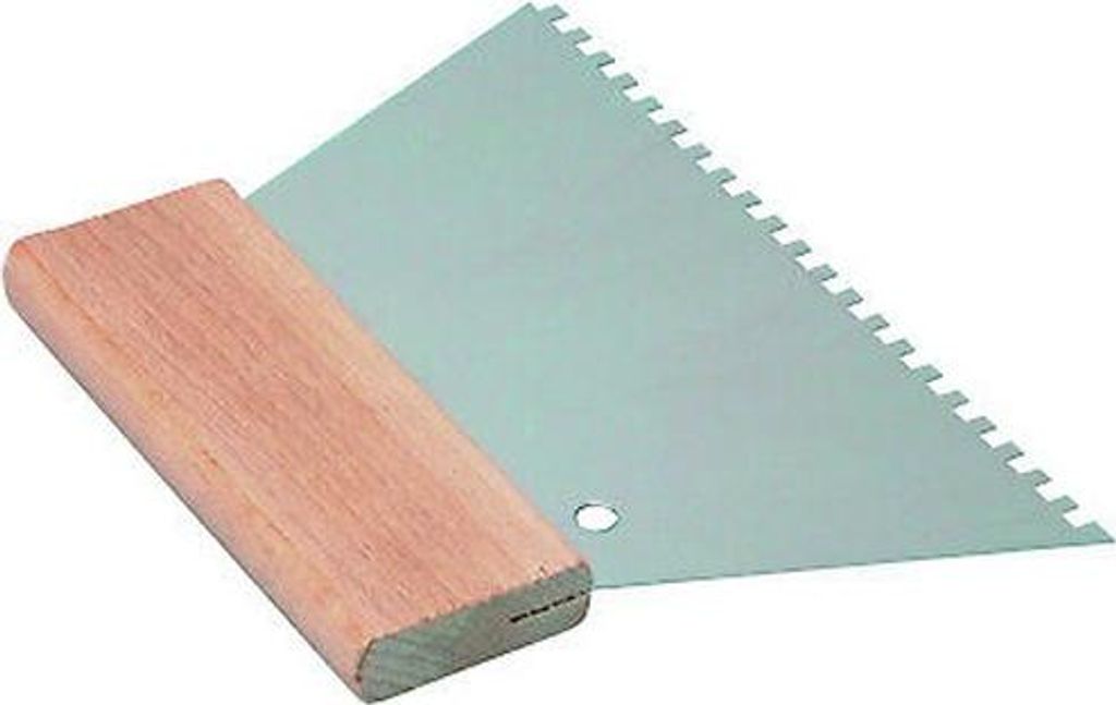 KAUFMANN Kleberverteilspachtel 180 mm, E 6