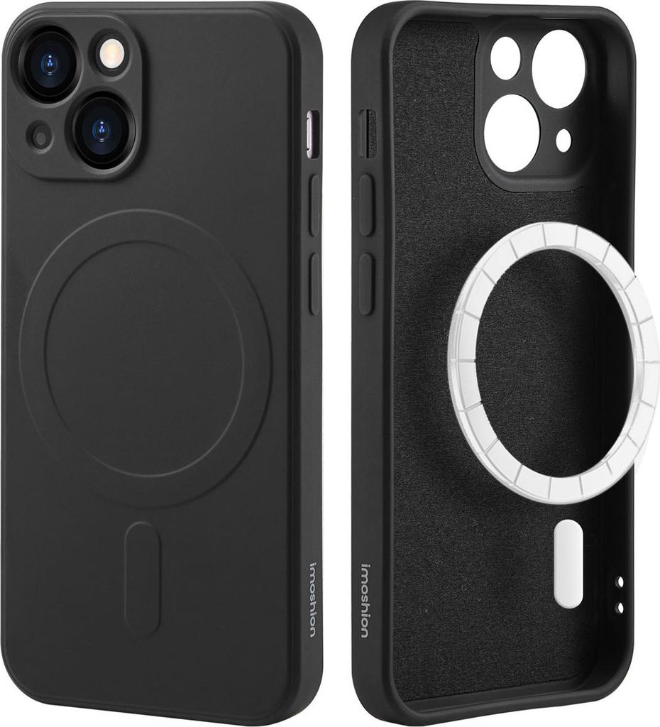 imoshion Color Back Cover con MagSafe iPhone 13 Mini - Nero Immagine del prodotto 
