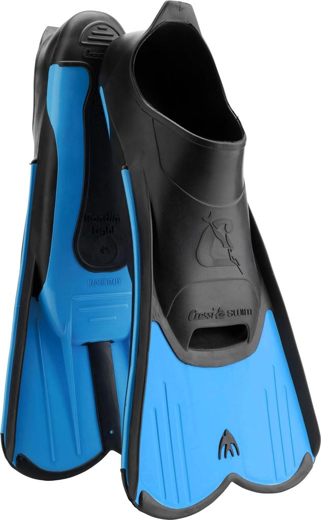 Cressi Light Flossen für Erwachsene Blau Größe 43 44 Wassersport Schwimmpalme