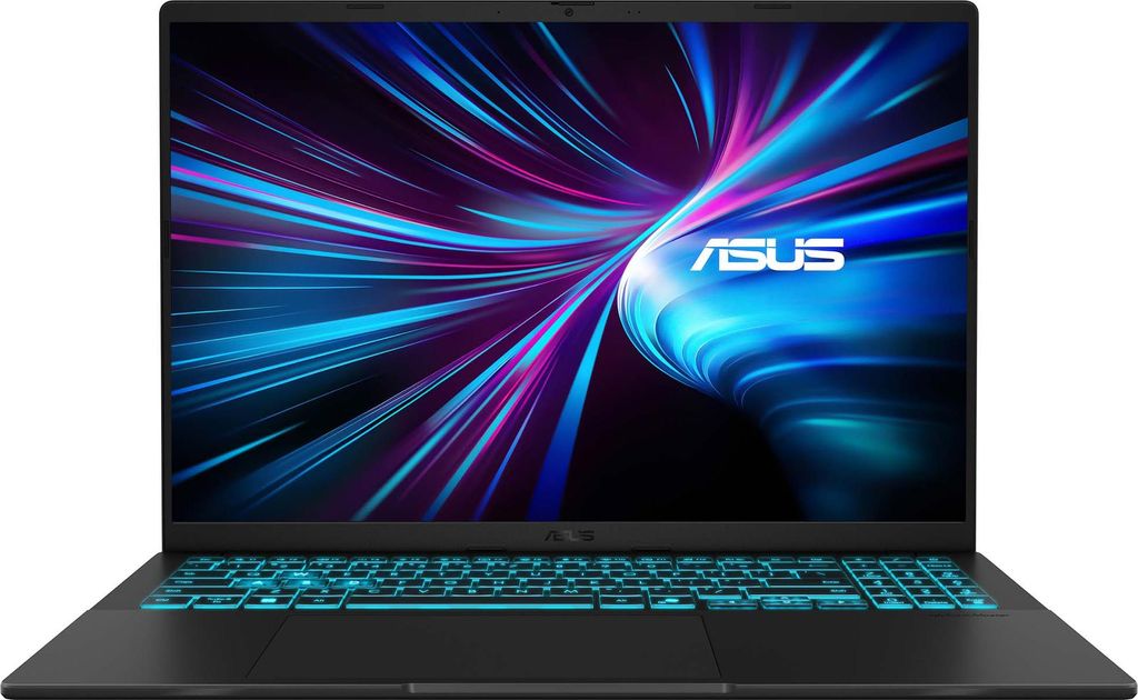 ASUS V16 (Matte Black, 16" WUXGA, Intel Core 7 240H, GeForce RTX 5050, 32 GB RAM, 2 TB SSD) mit Windows 11 Pro & Office 2024 Pro