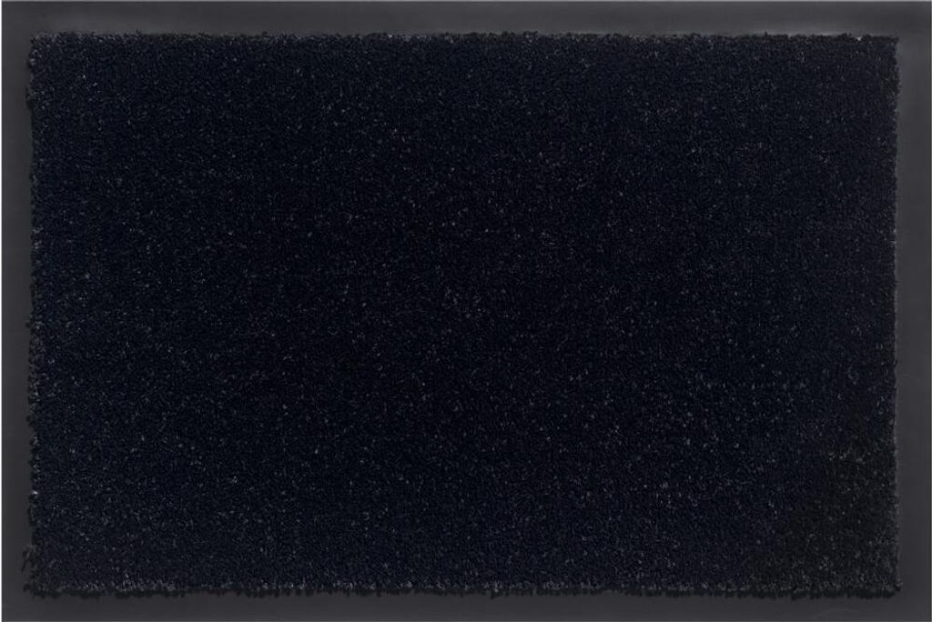 Große Schmutzfangmatte für innen schwarz in 60x80 cm