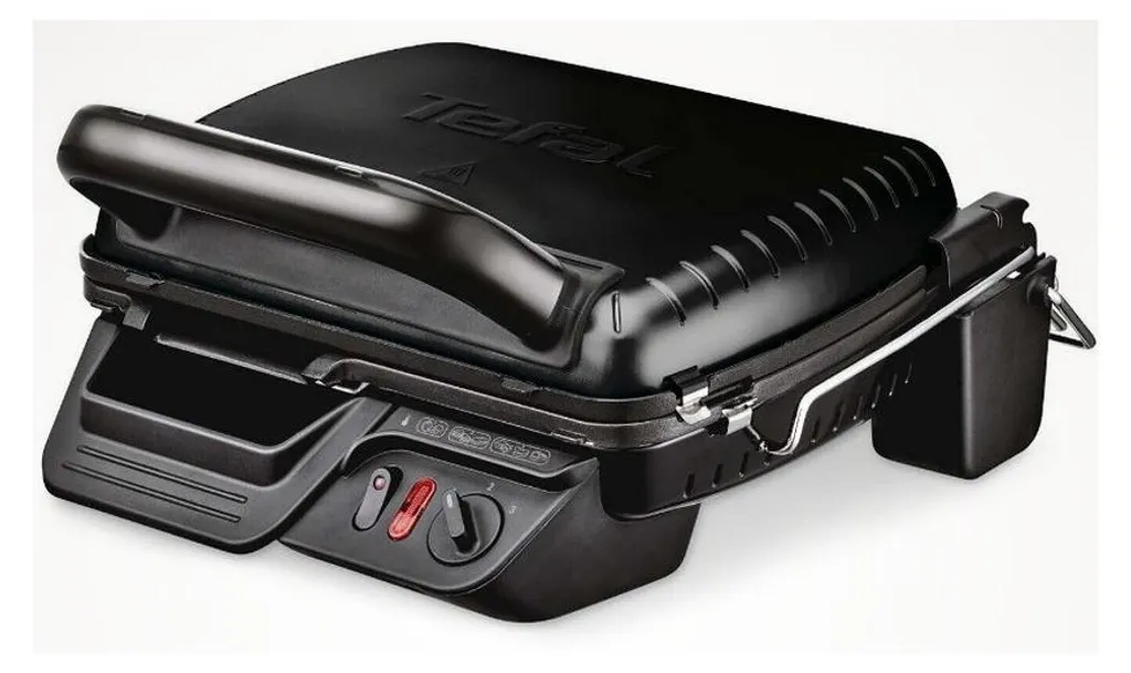 Grillade Intérieur Tefal GC308812 - Idéal Barbecue Famille 600cm2 Noir