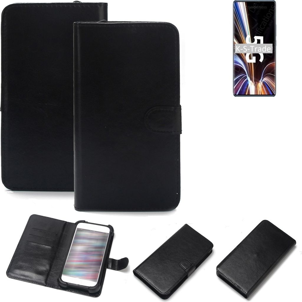 K-S-Trade Handyhülle Schutzhülle kompatibel mit ZTE Axon 40 Pro Handy Schutz Hülle Handyhülle Bumper schwarz 1x