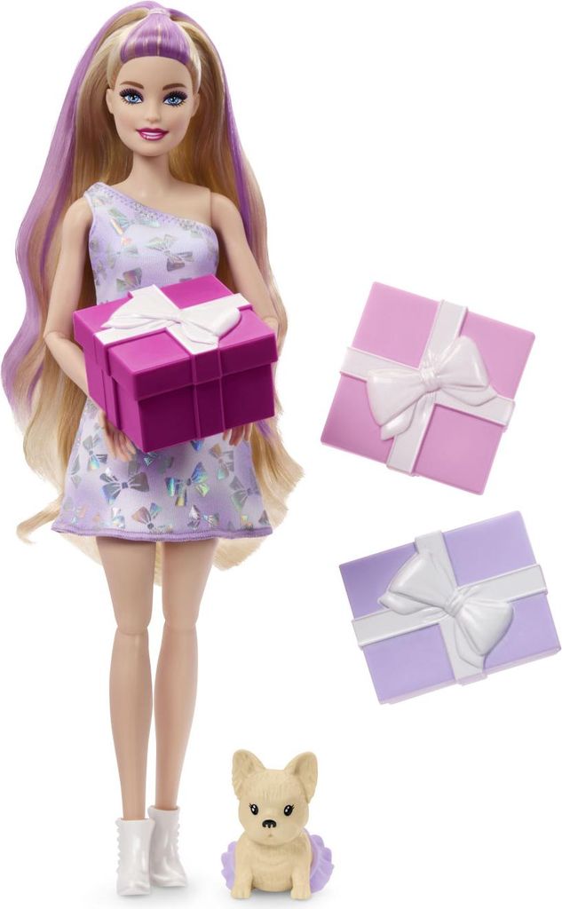 Barbie Pop Reveal Party Unboxed Doll and Accessories Assortment, Modepuppe, Weiblich, 3 Jahr(e), Junge/Mädchen, 296 mm, 280 g