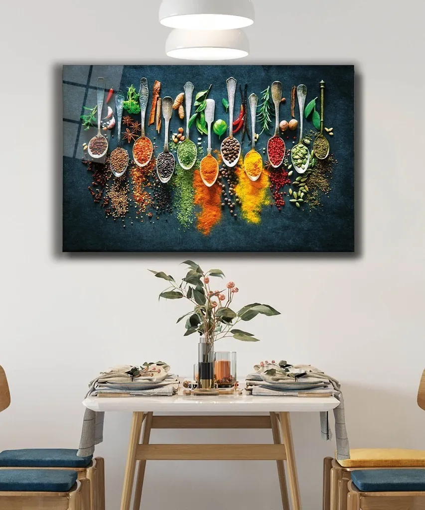 Tableau en Verre Haute Définition Wallity 0464 Design Multicolore