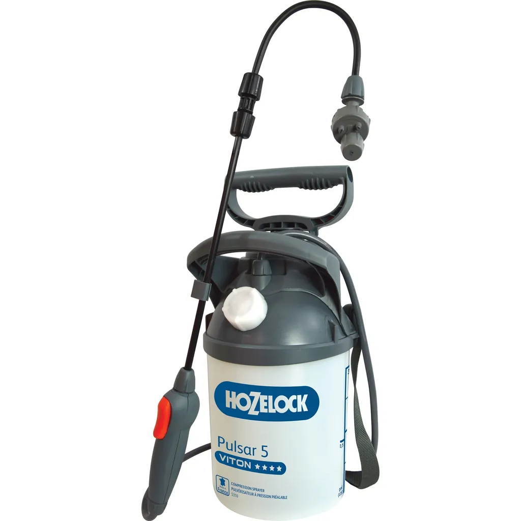 Pulvérisateur Hozelock Pulsar Viton 5L durable et résistant aux produits
