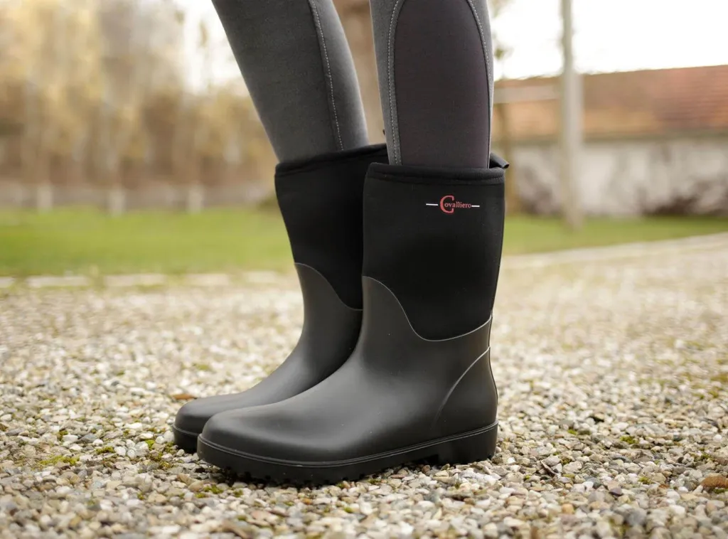 Bottes Covalliero NeoLite Kerbl mi-hautes taille 39 modèle 3210193 noir