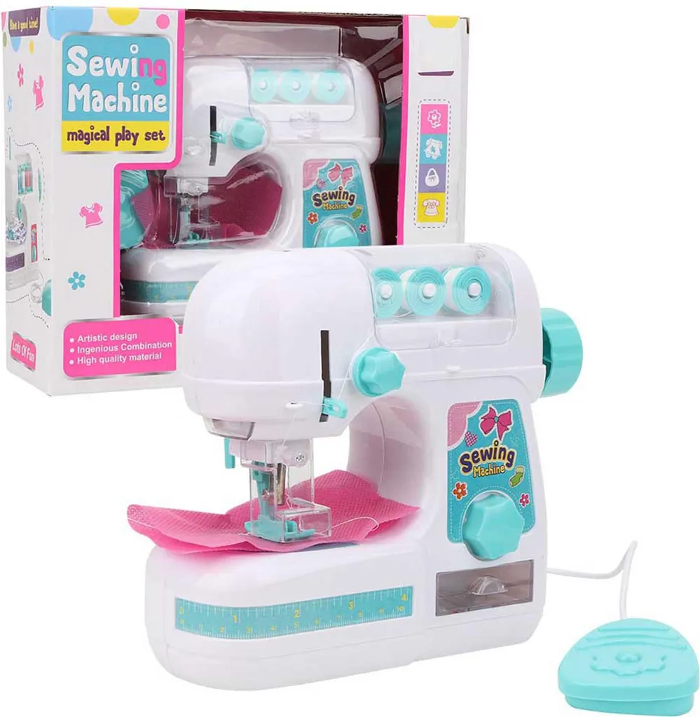 Apprendre à coudre sans danger : mini machine à coudre éducative enfant