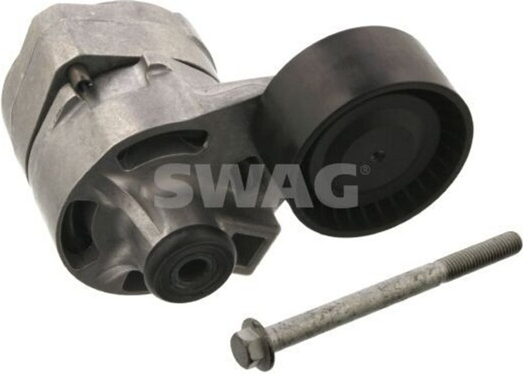 SWAG 50 93 7255 Riemenspanner Keilrippenriemen für FORD Transit Mk6 Kasten (V347, V348, FA) Ø65mm Rolle