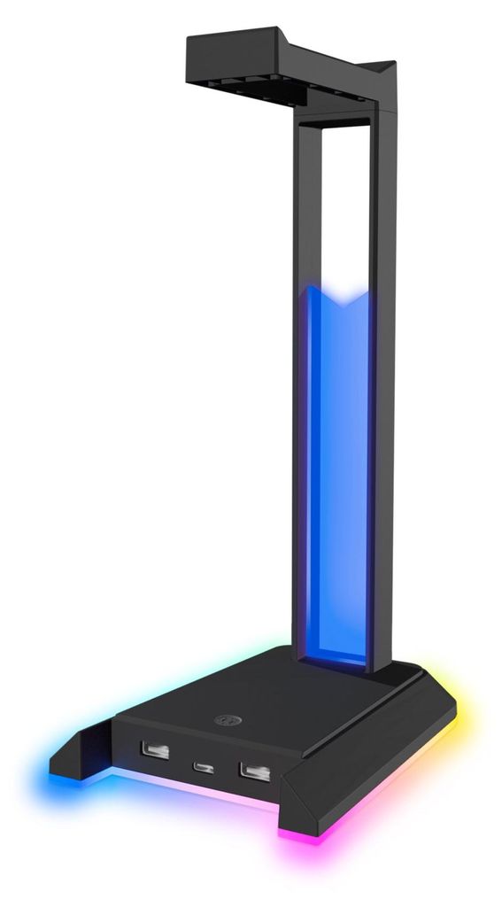 Soporte para auriculares EXCELLO NX RGB con concentrador Imagen del producto 
