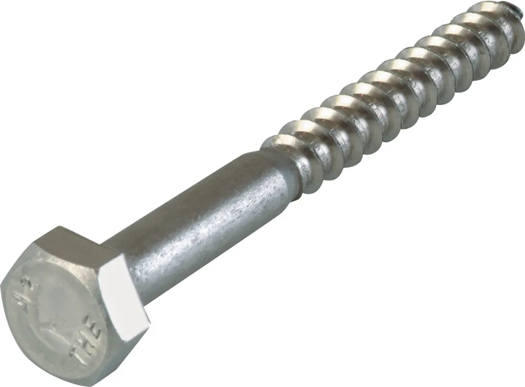 Suki 6180432 Viti per Legno Testa Esagonale Inox A2 6x50mm - 25 pz