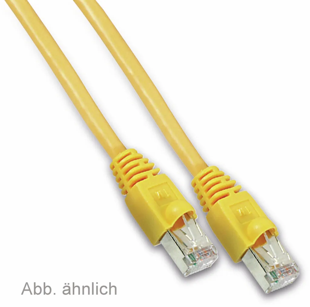 Cavo Ethernet Cat 6 S/FTP PIMF Giallo 2m LSZH | Offerta Professionale