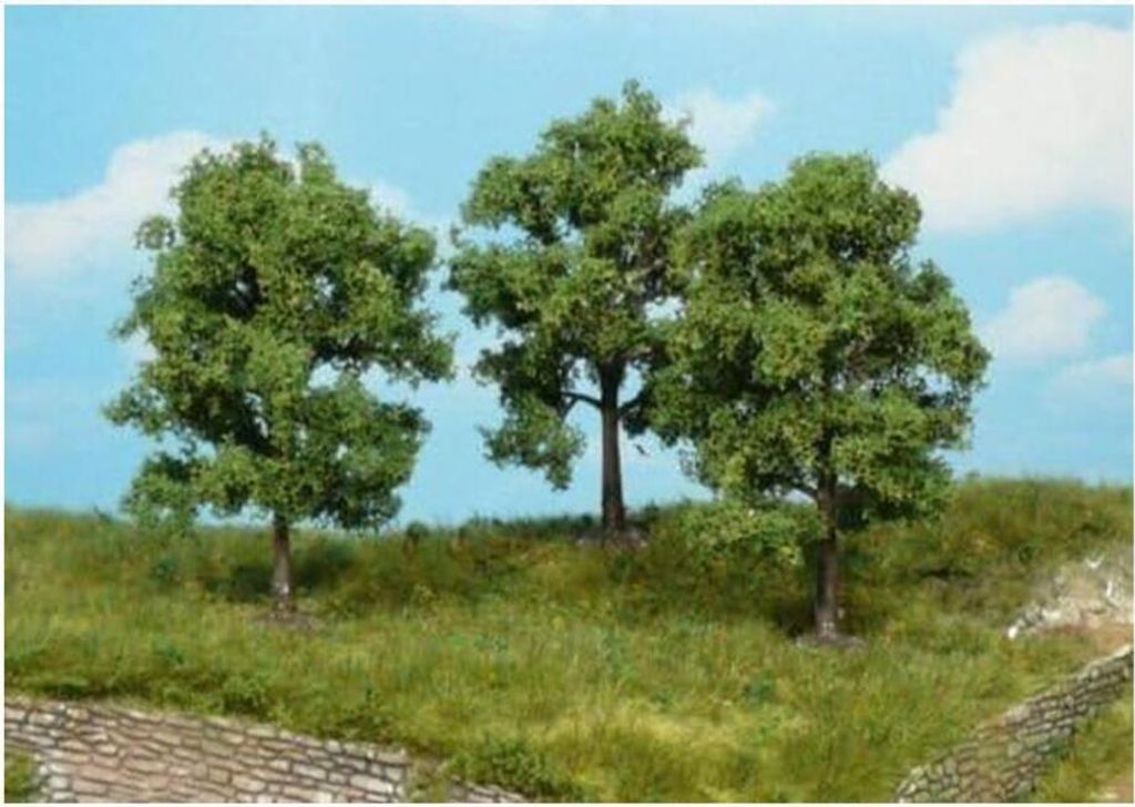 Lot von 4 Obstbäumen 8 cm, HEK1716, Maßstab, HEKI