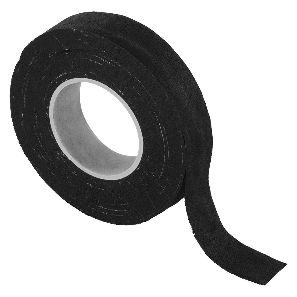 QWORK® 4 Rollen Gewebeband Klebeband für Auto Motorrad, Schwarz QWORK® 4 Rollen Gewebeband Klebeband für Auto Motorrad, Schwarz