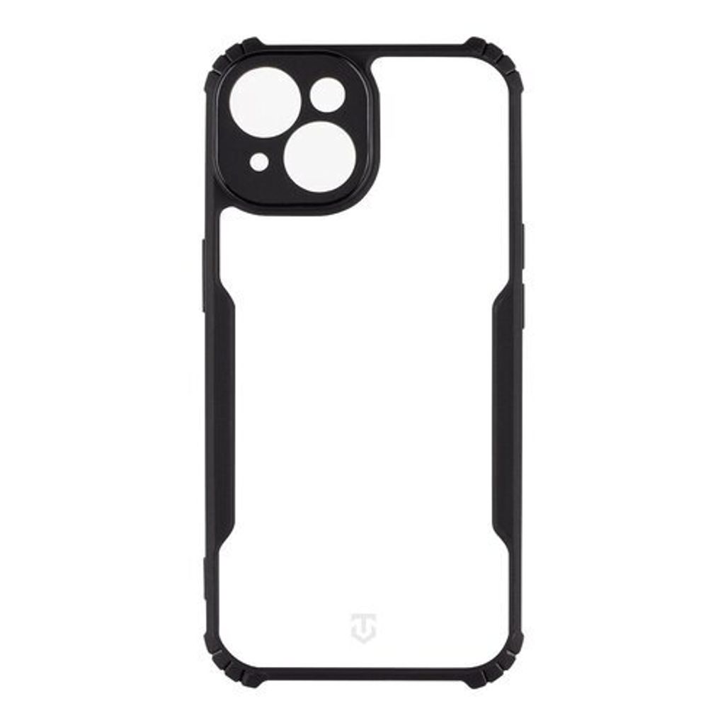 A clear, studio shot of an iPhone 15 case against a white background.