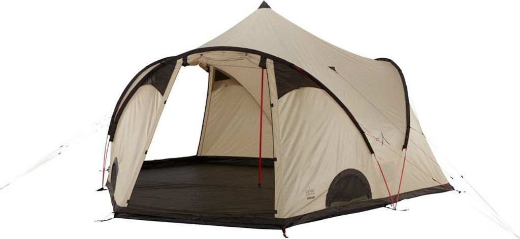 GRAND CANYON BLACK KNOB 10/ Gruppenzelt im neuen Tipi/Syle für 10 Personen/ mit 3 großen Eingängen/ Stehhöhe/ viel Platz und Stauraum/ für Gru...
