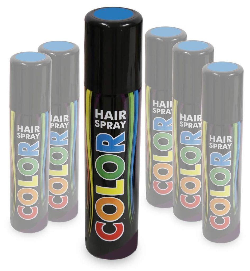 Hairspray Color in verschiedenen Farben buntes Haarspray Produktbild 
