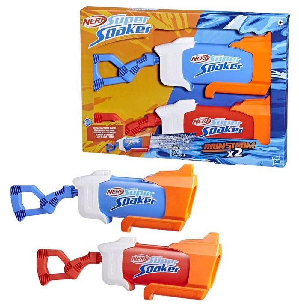 Nerf Super Soaker Rainstorm Riot 2er-Pack, 6 Jahr(e), 99 Jahr(e), 978 g