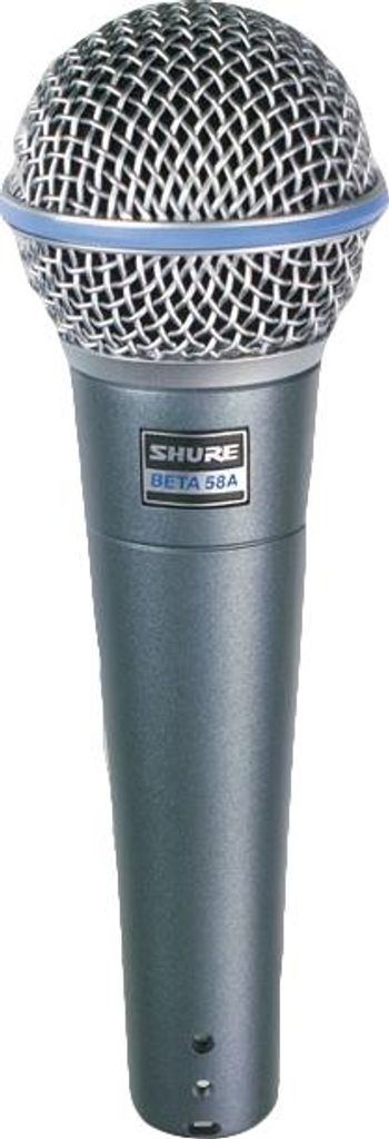Shure Beta 58A, Bühnen-/Auftrittsmikrofon, -51 dB, 50 - Produktbild 