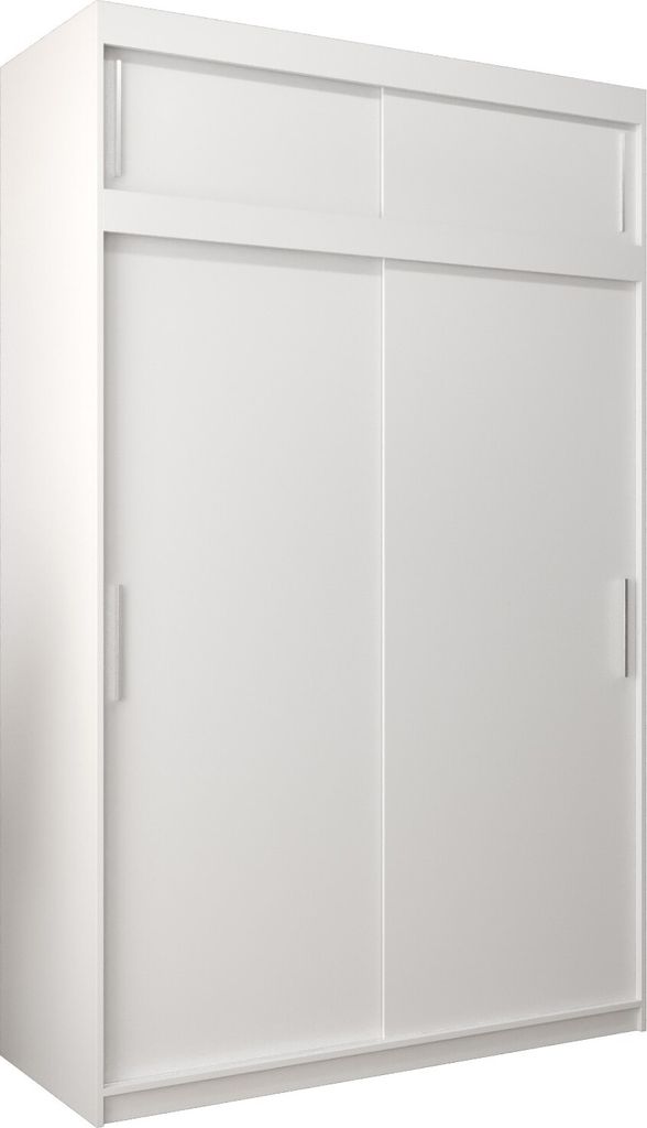 Kleiderschrank, Schiebetürenschrank Schlafzimmer, Schrank TOKYO 150 mit Aufsatz, Höhe 240 cm