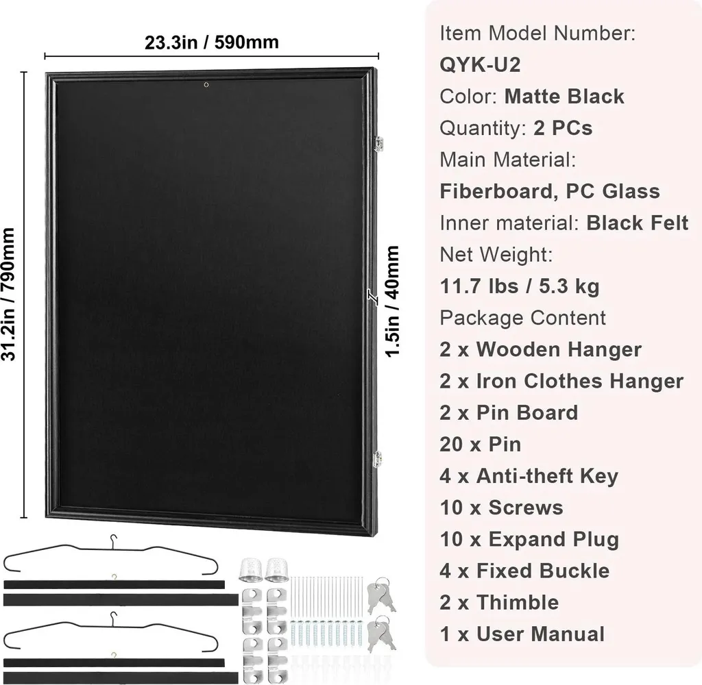 Support d'affichage professionnel 59x79 cm pour bureaux et commerces x2