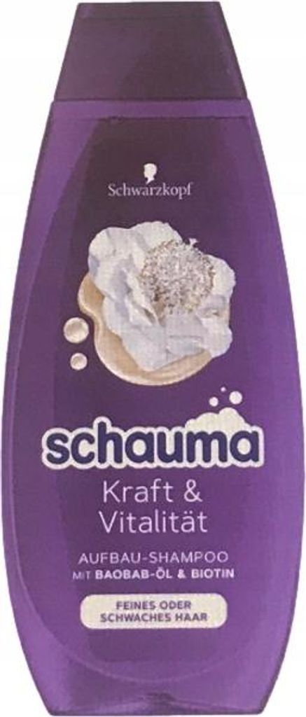 Šampón Schauma Strength and Vitality s baobabovým olejom a Obrázok produktu 