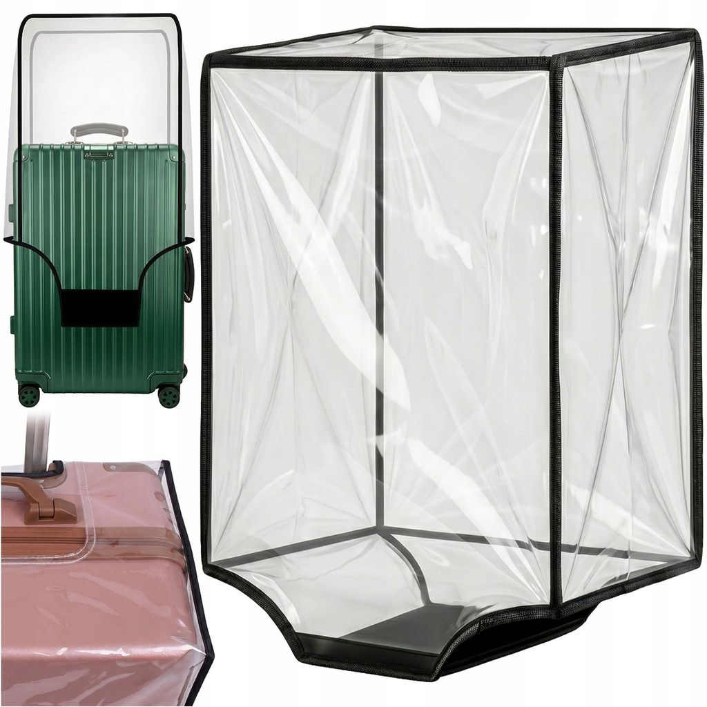 PRŮHLEDNÝ CESTOVNÍ OCHRANNÝ OBAL NA KUFŘÍK 67×47×33 cm Obrázek produktu 