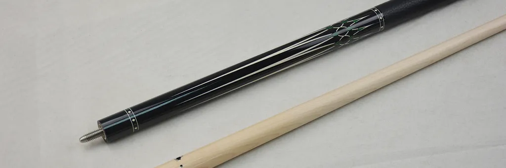 Queue de billard Buffalo Argo 3 noir/vert avec procédé 13mm et joint pro - 7
