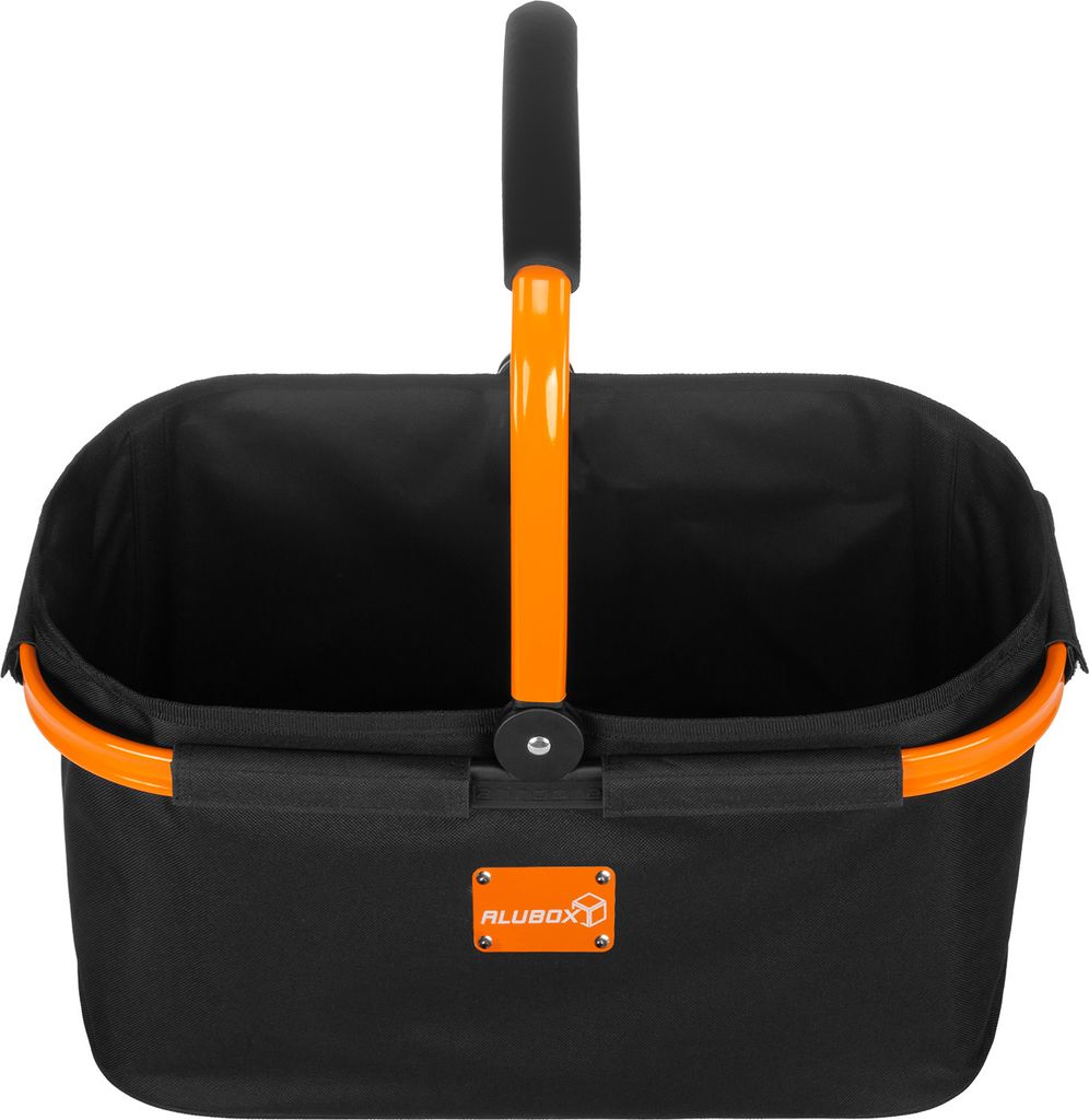 ALUBOX Einkaufskorb schwarz Produktbild 3