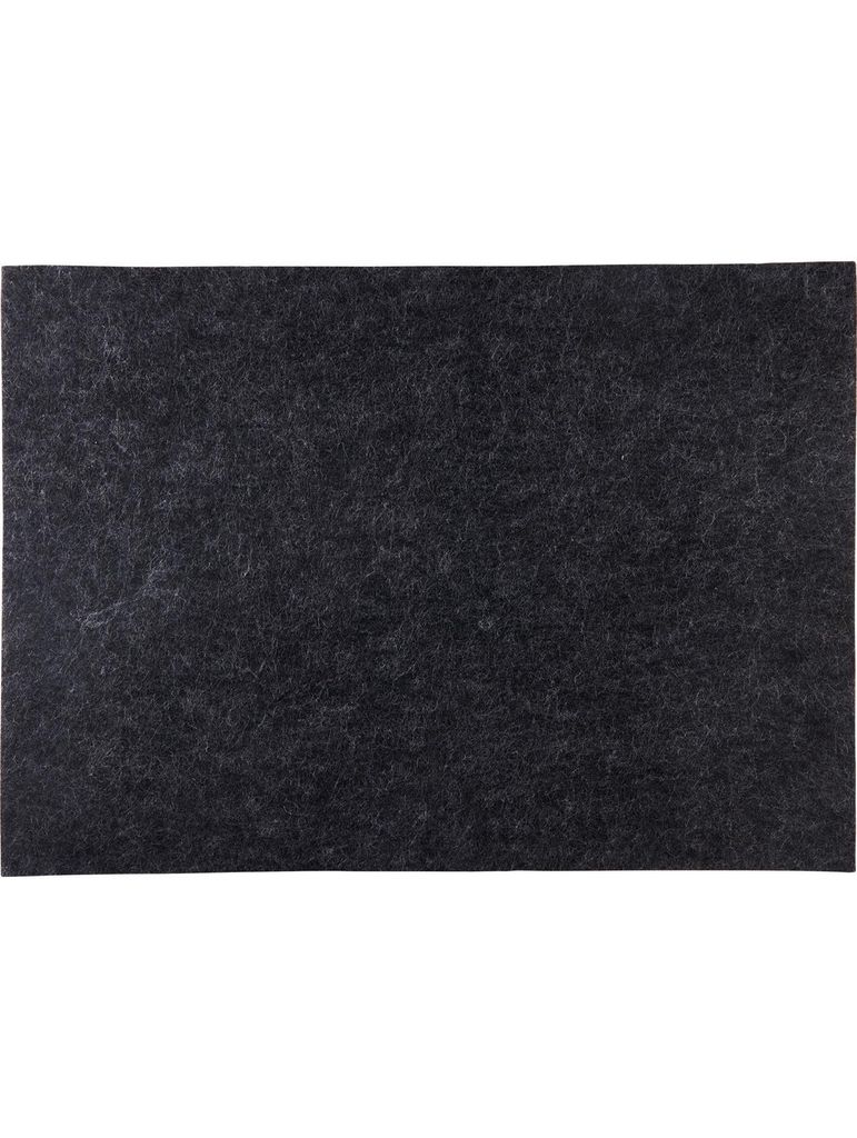 ASA Selection art filz Tischset Iron, Platzmatte, Platzdeckchen, Untersetzer, Polyesterfilz, Anthrazit, 78703076