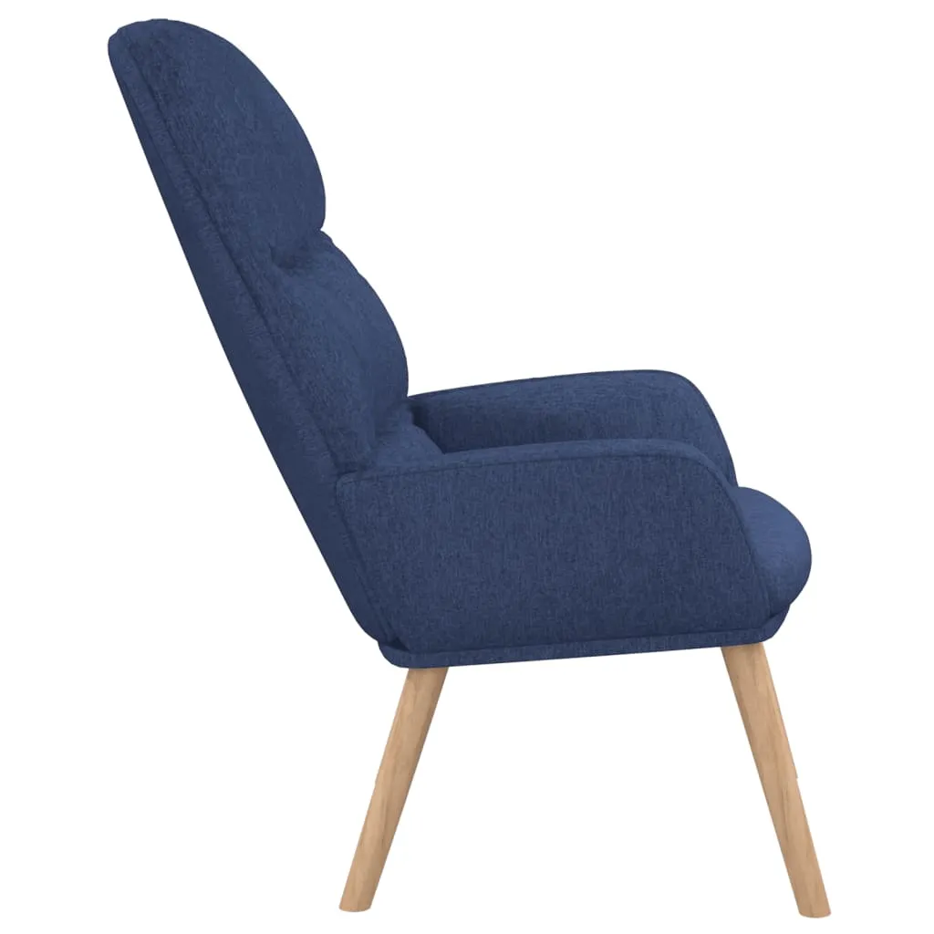 Poltrona Reclinabile vidaXL Blu: Eleganza e Relax nel tuo Soggiorno - 12