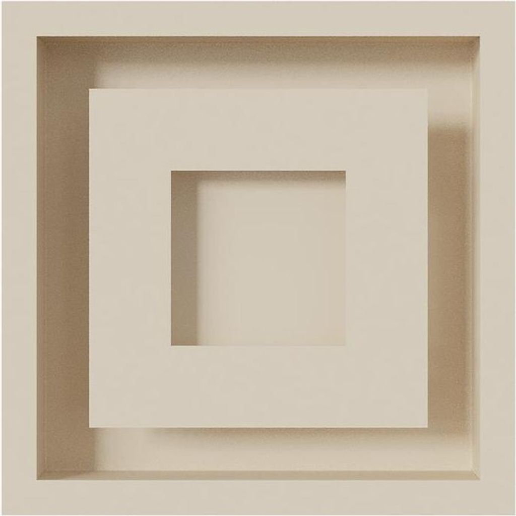 Lüftungsgitter WIND 22x22 Creme
