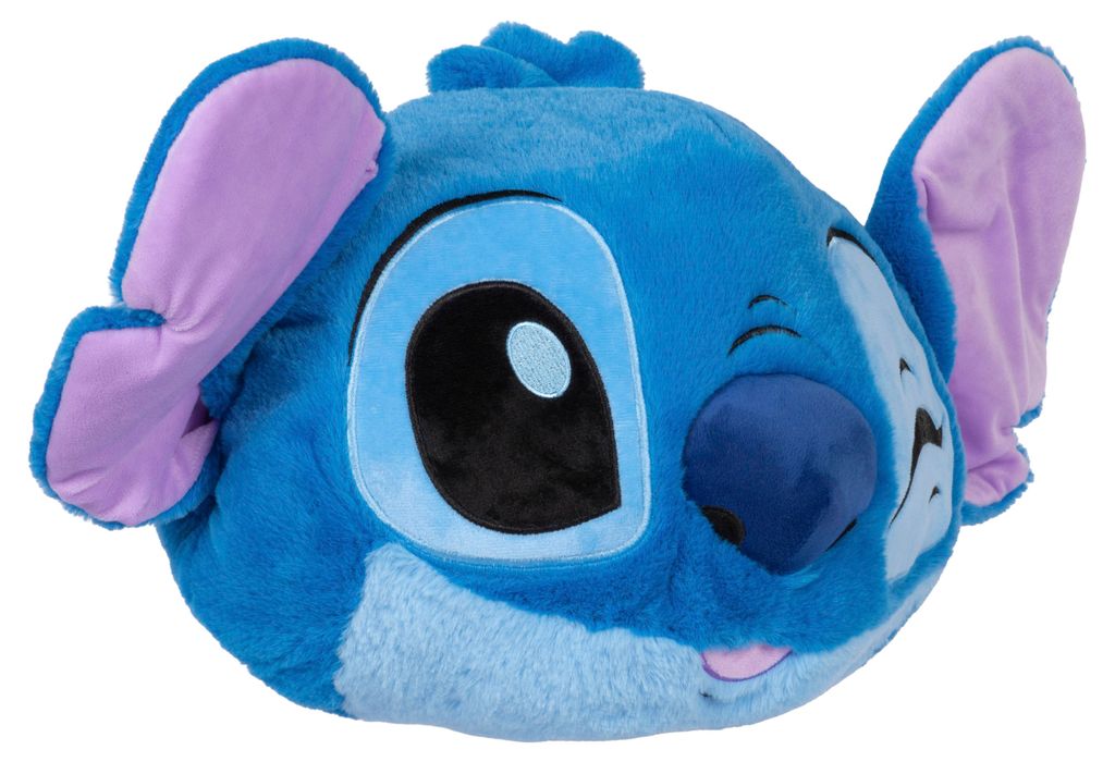 Noxxiez Handwärmer Kuschelkissen Stitch – Weiches Disney Plüschkissen mit Handwärmfunktion, Geschenk für Kinder & Erwachsene, Original Fanart...
