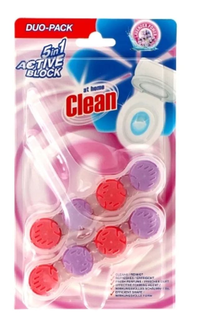 Clean at Home WC Block Lavanda 2x45g - Stock Igiene WC Imbattibile