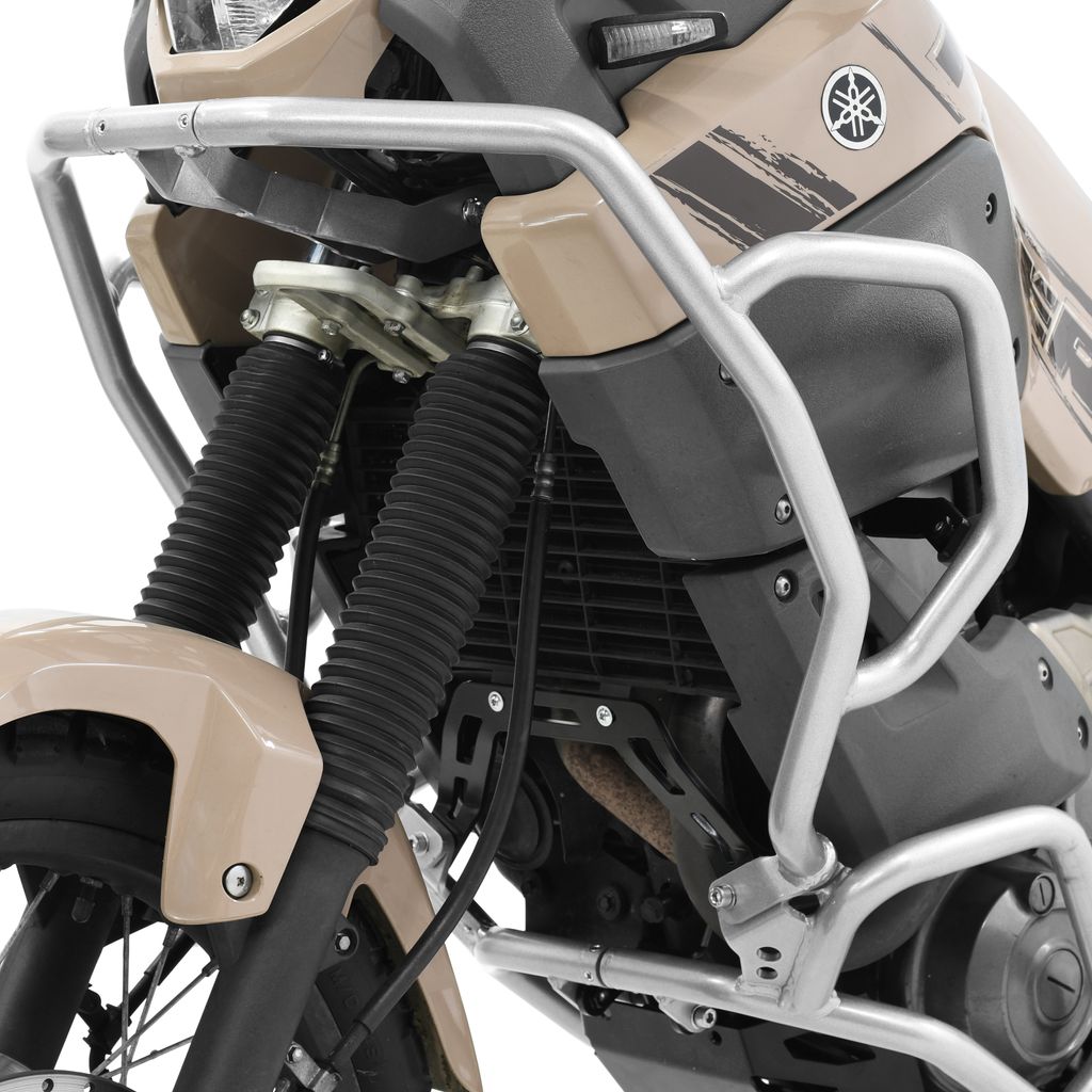 ZIEGER Sturzbügel Verkleidung kompatibel mit Yamaha XT 660 Z Ténéré silber