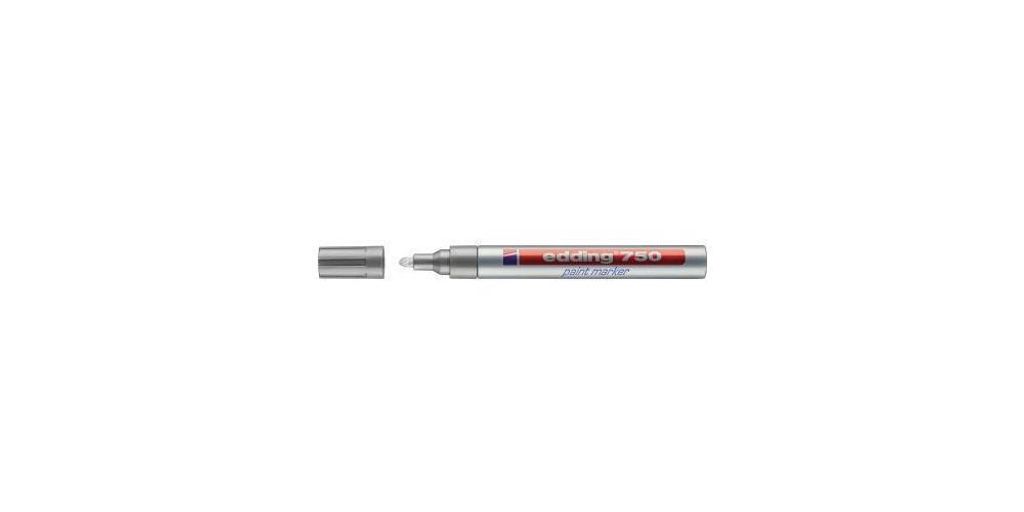 Edding 750, Silber, Weiß, 2 mm, 4 mm, 10 Stück(e) Produktbild 