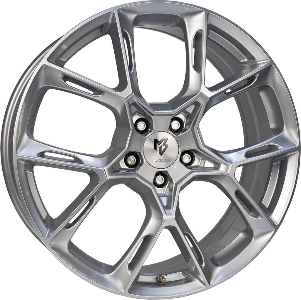 MB Design Felge KX1 9.0Jx21 ET 35 5x115 Diamant Silber Produktbild 